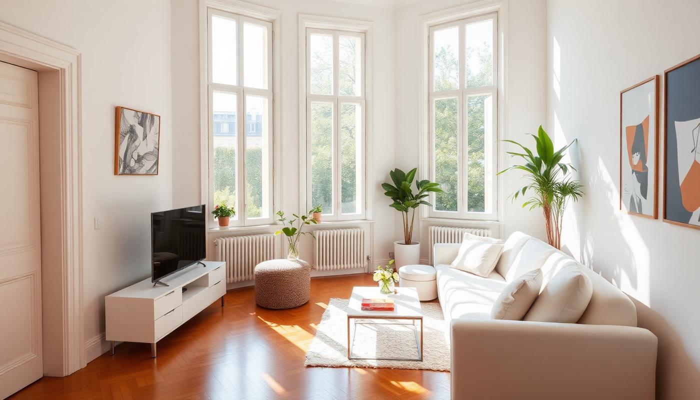 Appartement lumineux symbolisant la résolution du squat