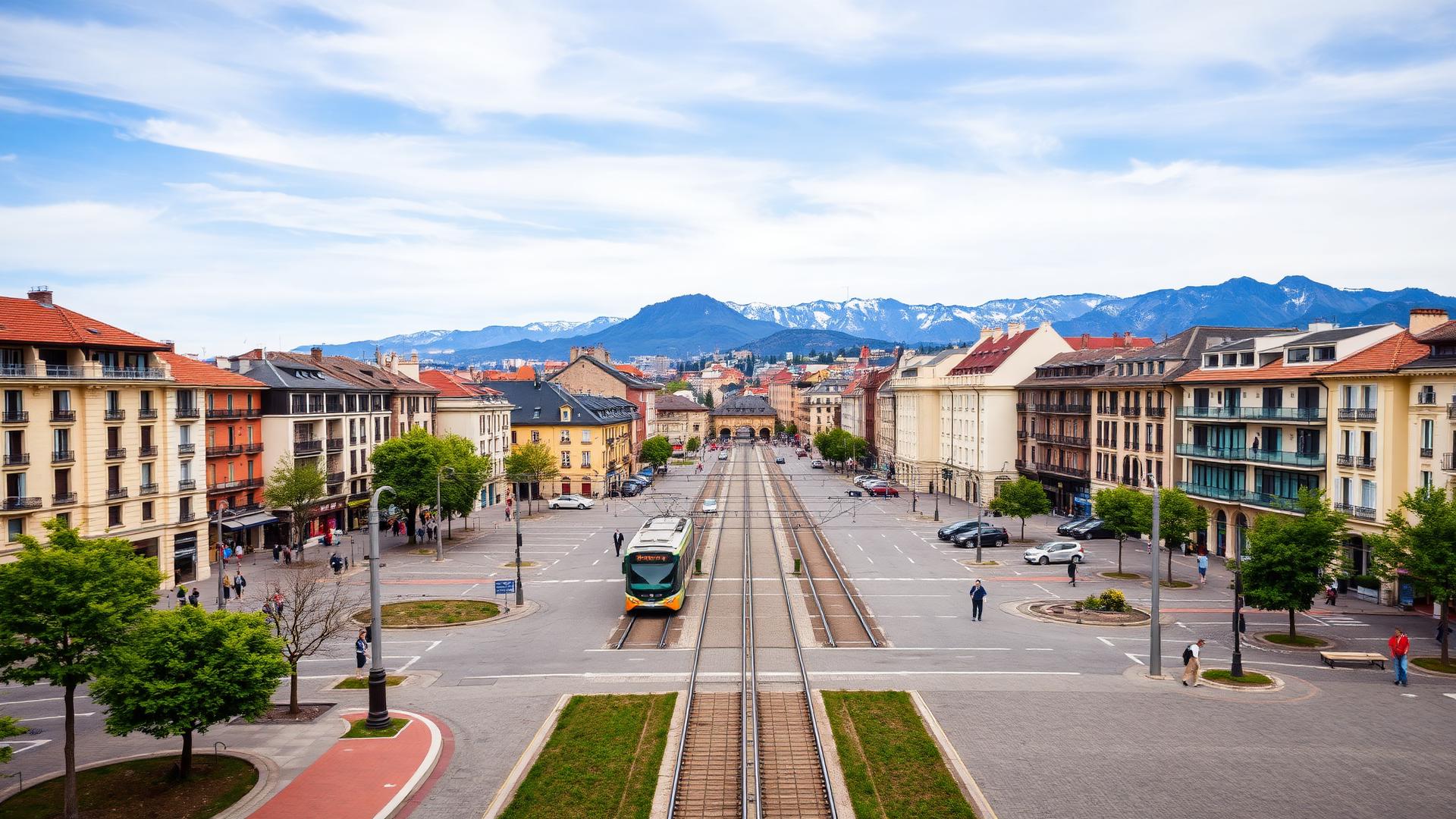 Vue de Saint-Étienne